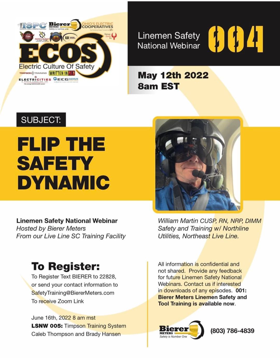 Lineman Safety Webinar 004: Flip the Safety Dynamic – ECOS